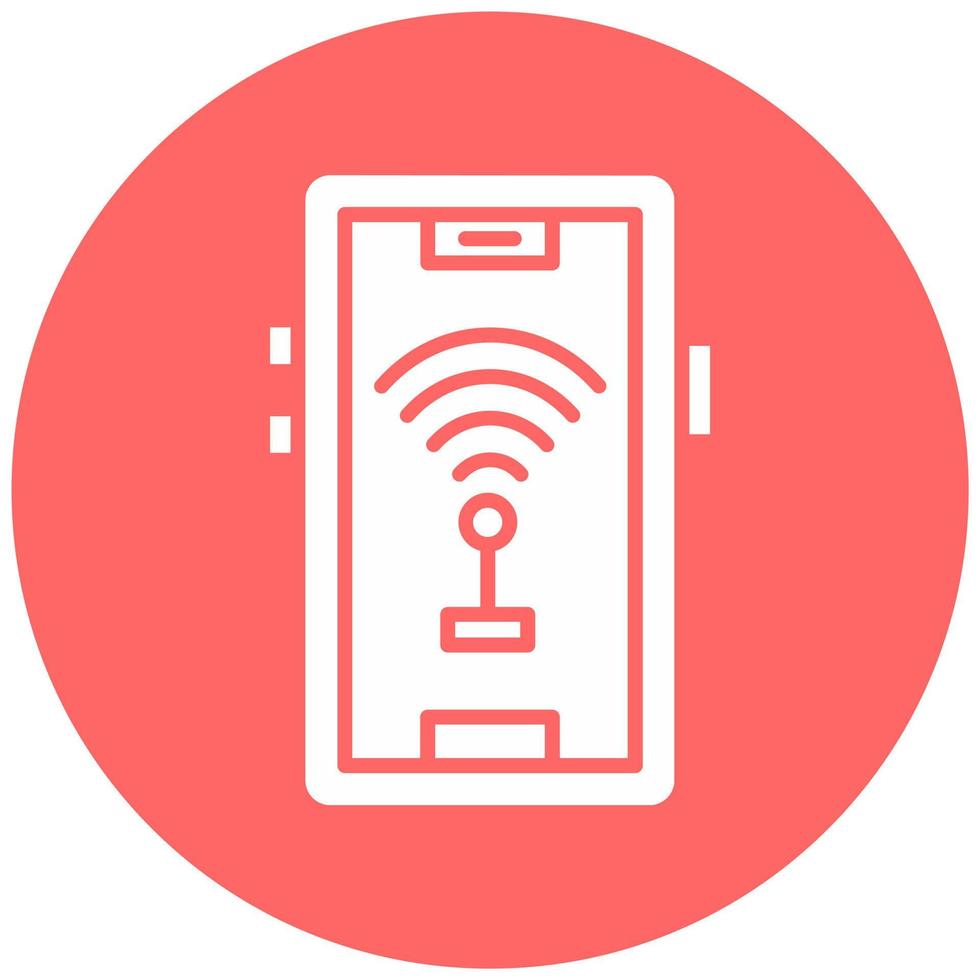 Wifi Tethering Vector Icon Style