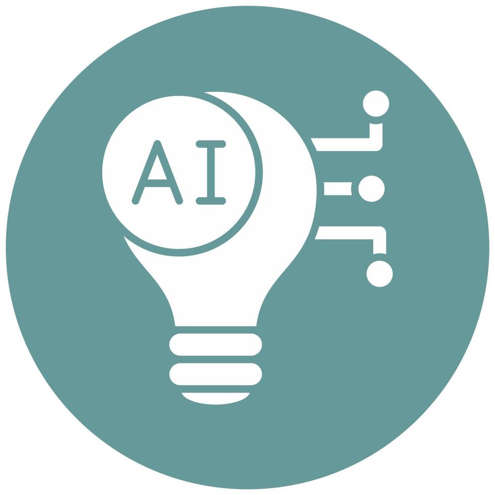 Artificial Light Vector Icon Style