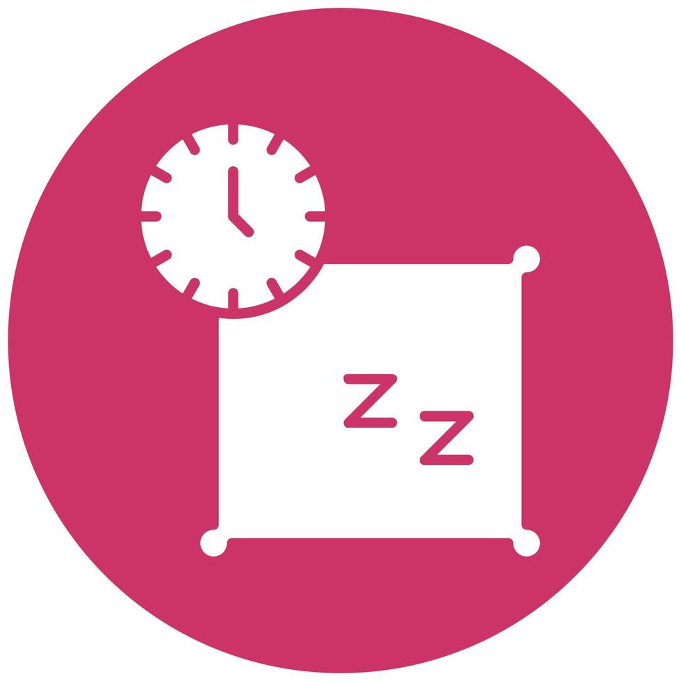 Nap Vector Icon Style