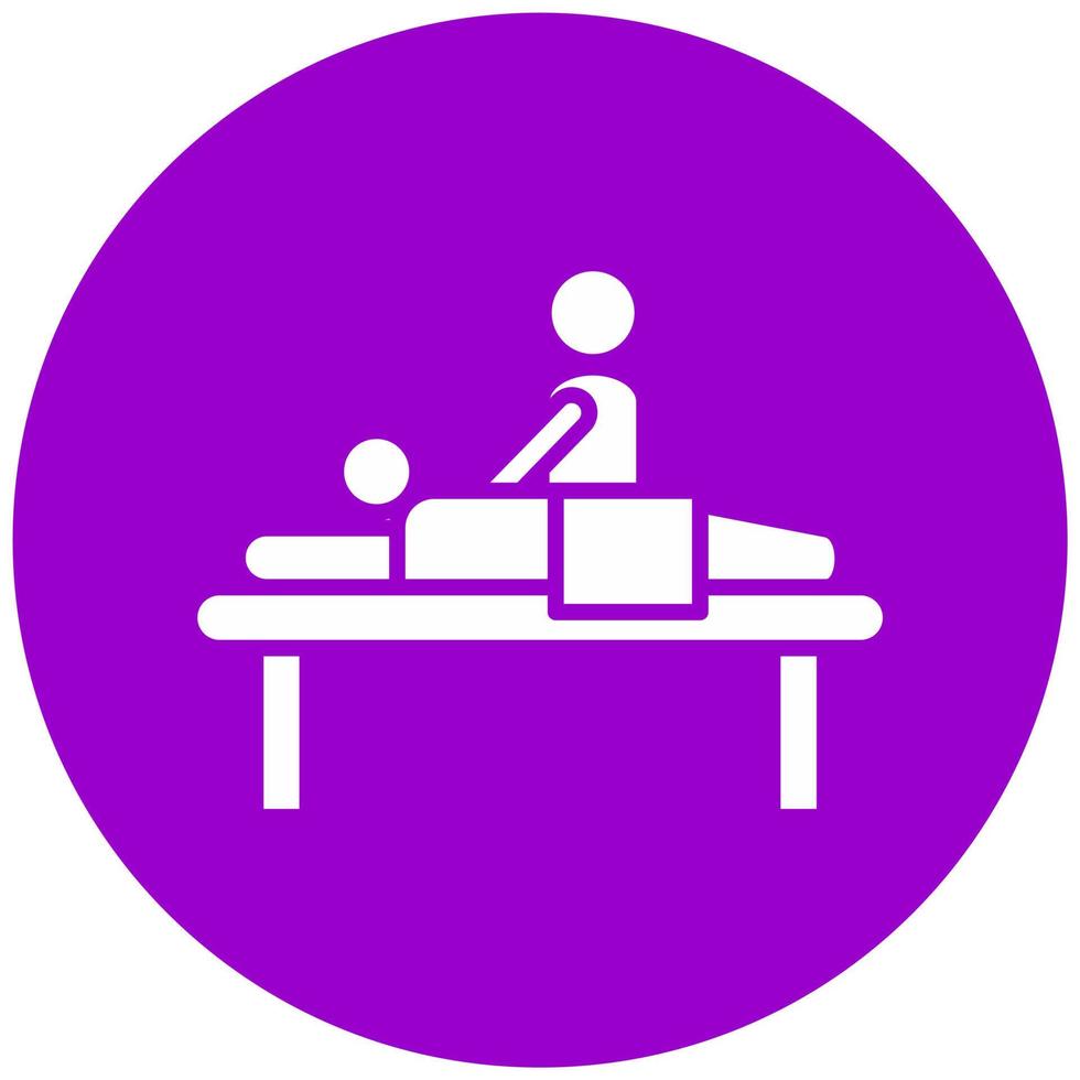 Massage Vector Icon Style
