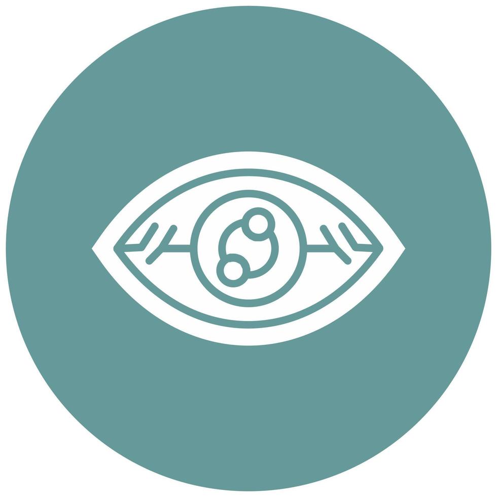 Glaucoma Vector Icon Style