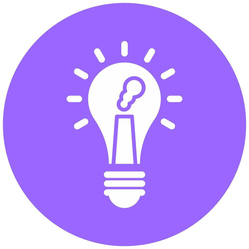 Light Pollution Vector Icon Style