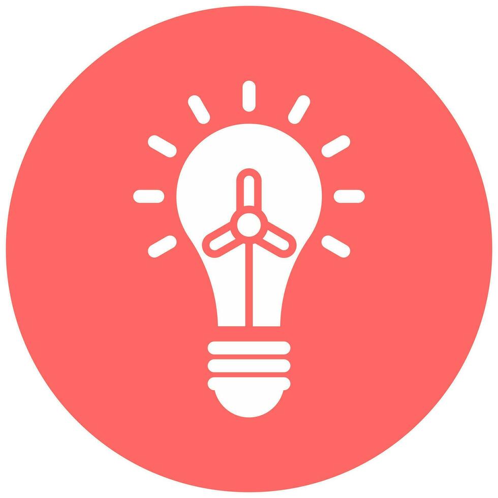Light Source Vector Icon Style