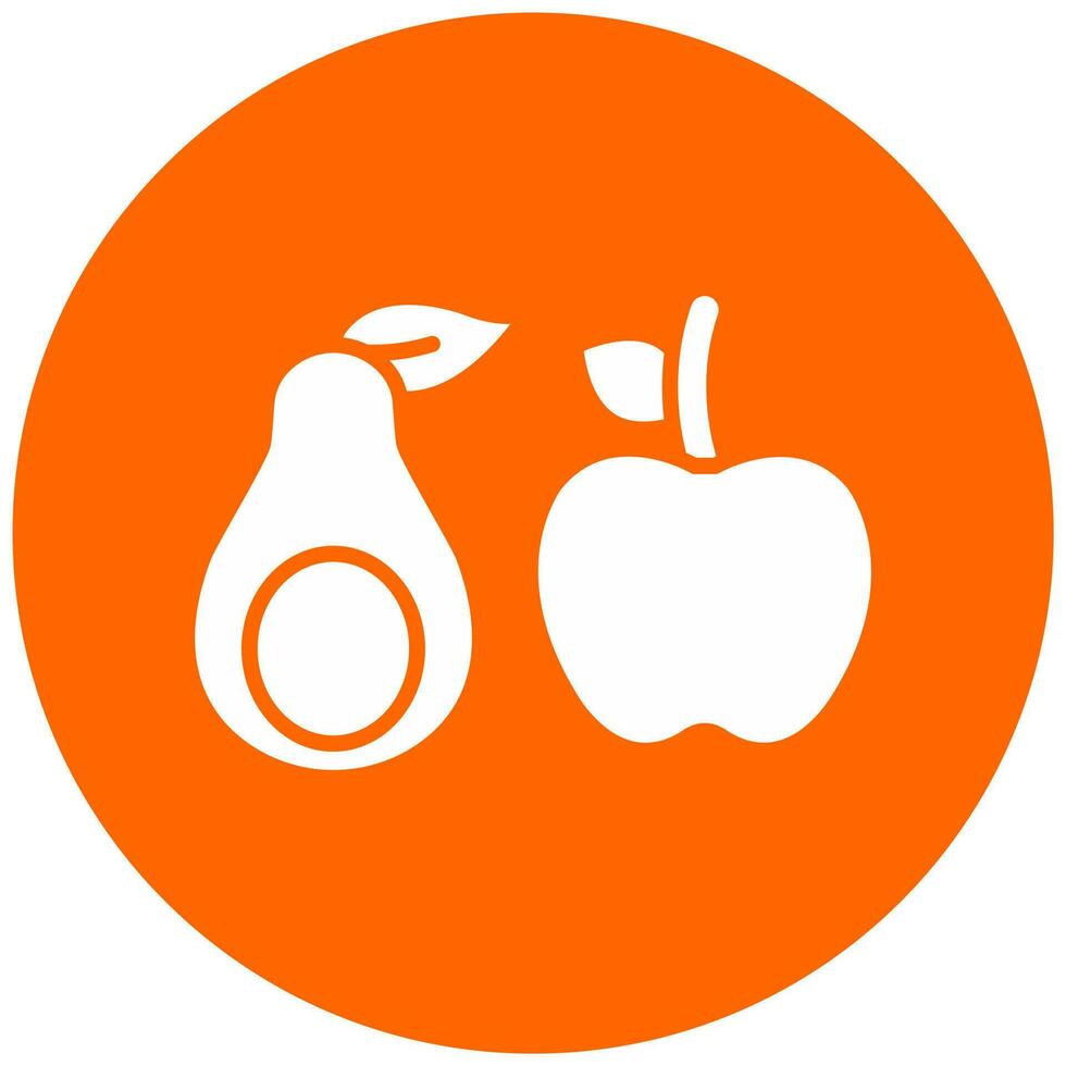 Low Fat Diet Vector Icon Style