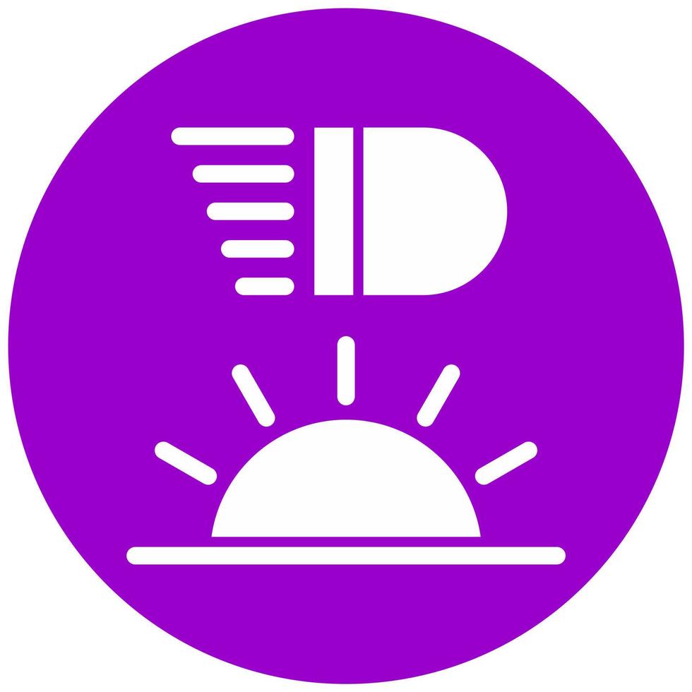 Ambient Light Vector Icon Style