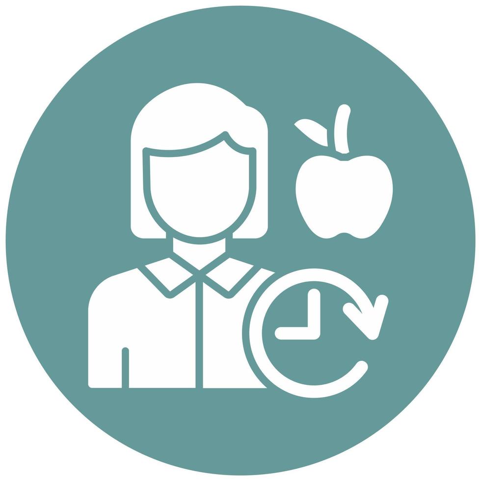 Anti Aging Diet Vector Icon Style