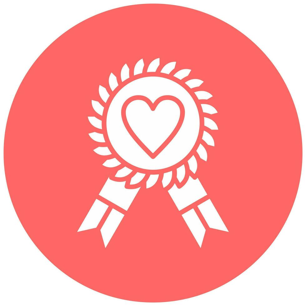 Humanitarian Award Vector Icon Style