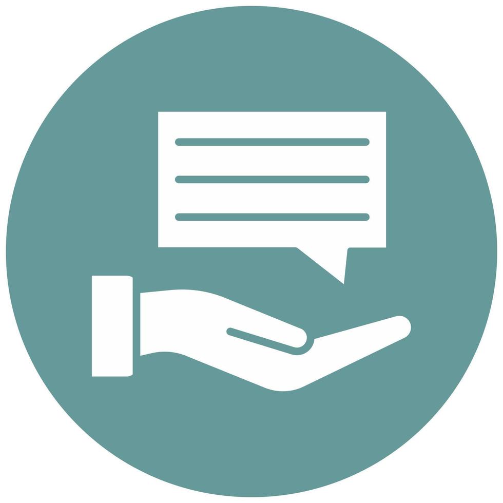 Advice Vector Icon Style