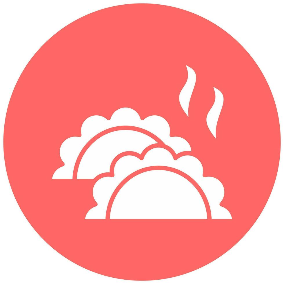 Dumplings Vector Icon Style