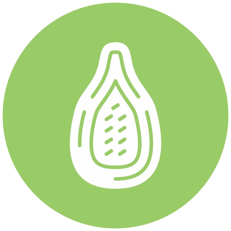 Coxinha Vector Icon Style