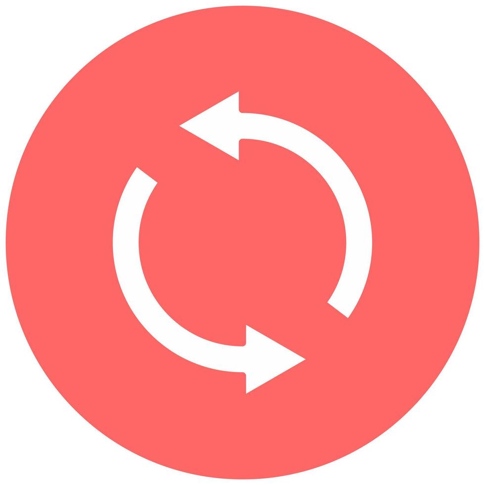 Open Loop Vector Icon Style