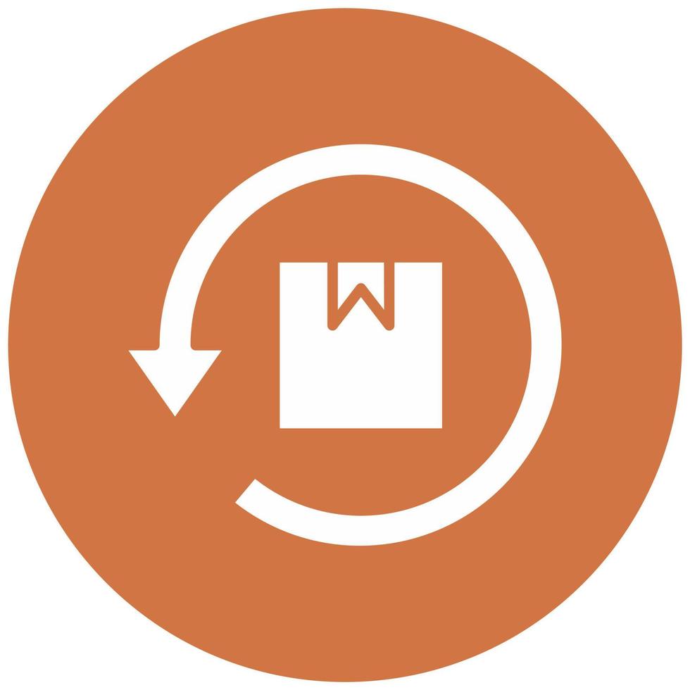 Reverse Logistics Vector Icon Style