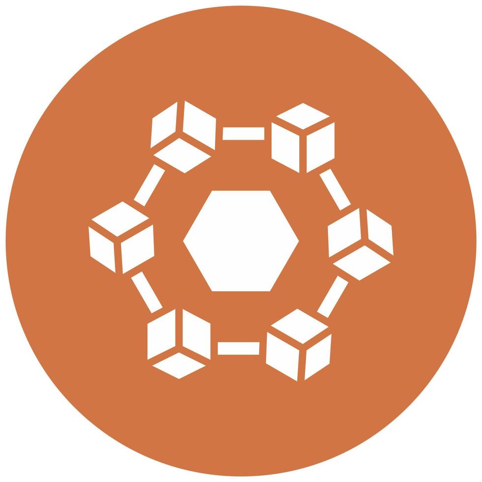 Modular Design Vector Icon Style