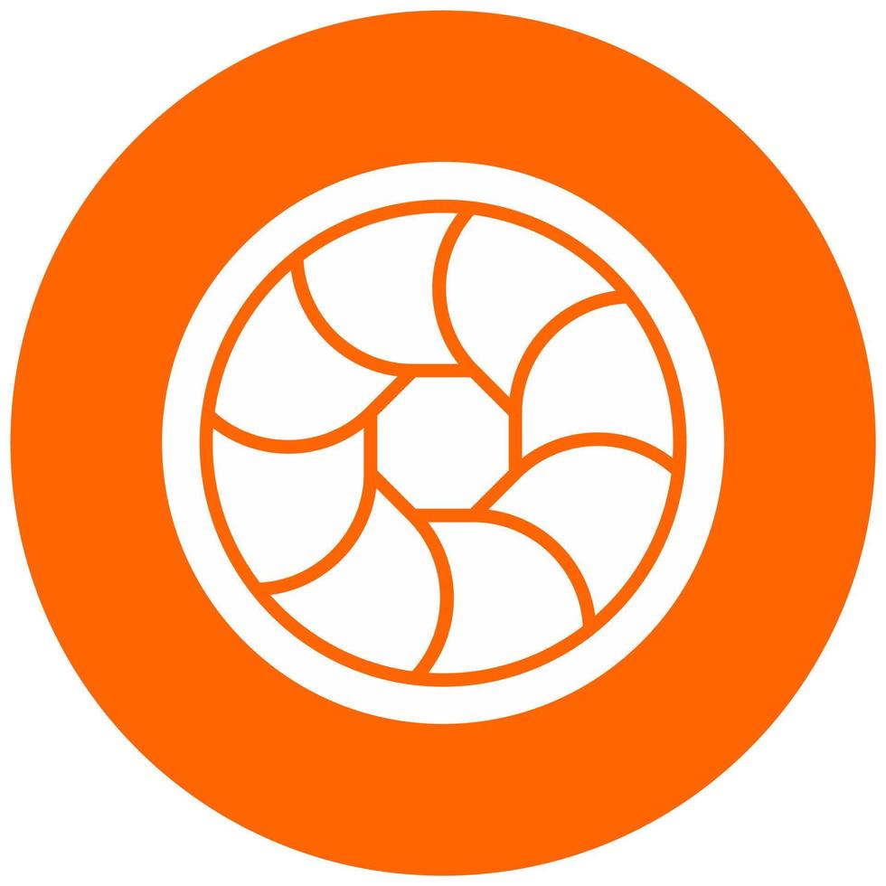 Aperture Vector Icon Style