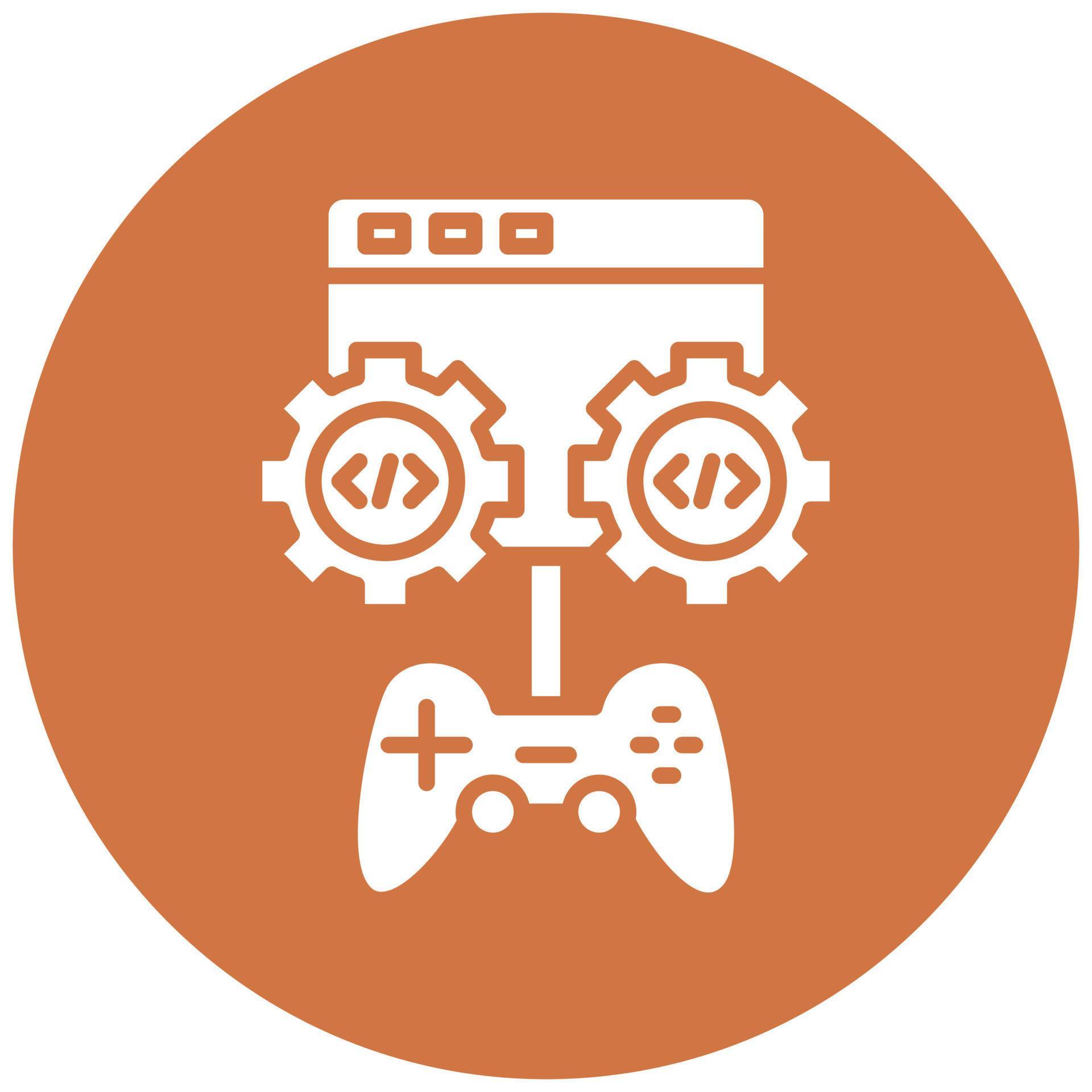 Game Engine Vector Icon Style 22196785 Vector Art at Vecteezy