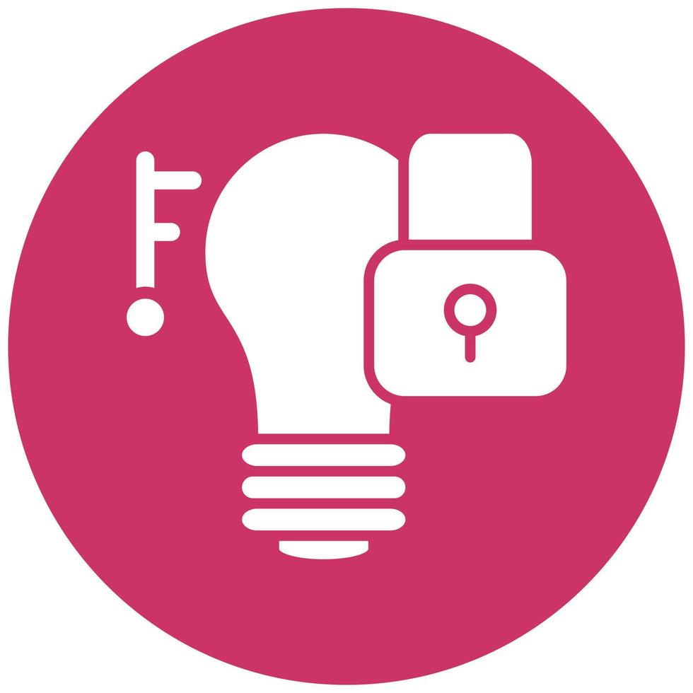 Intellectual Property Vector Icon Style