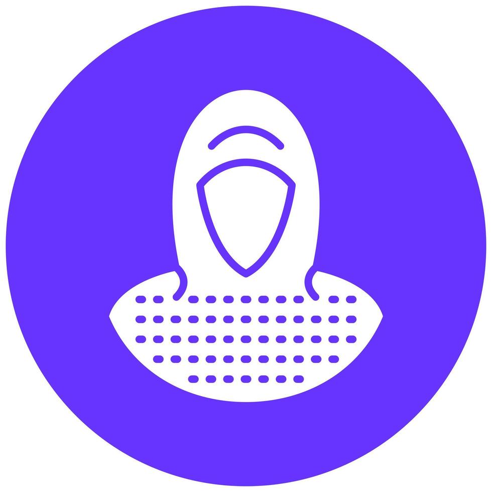 Chainmail Vector Icon Style