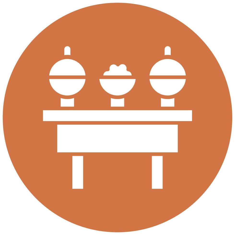 Buffet Vector Icon Style