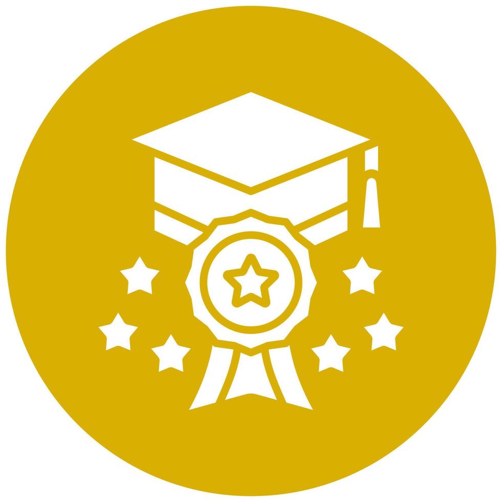 Scholarship Vector Icon Style