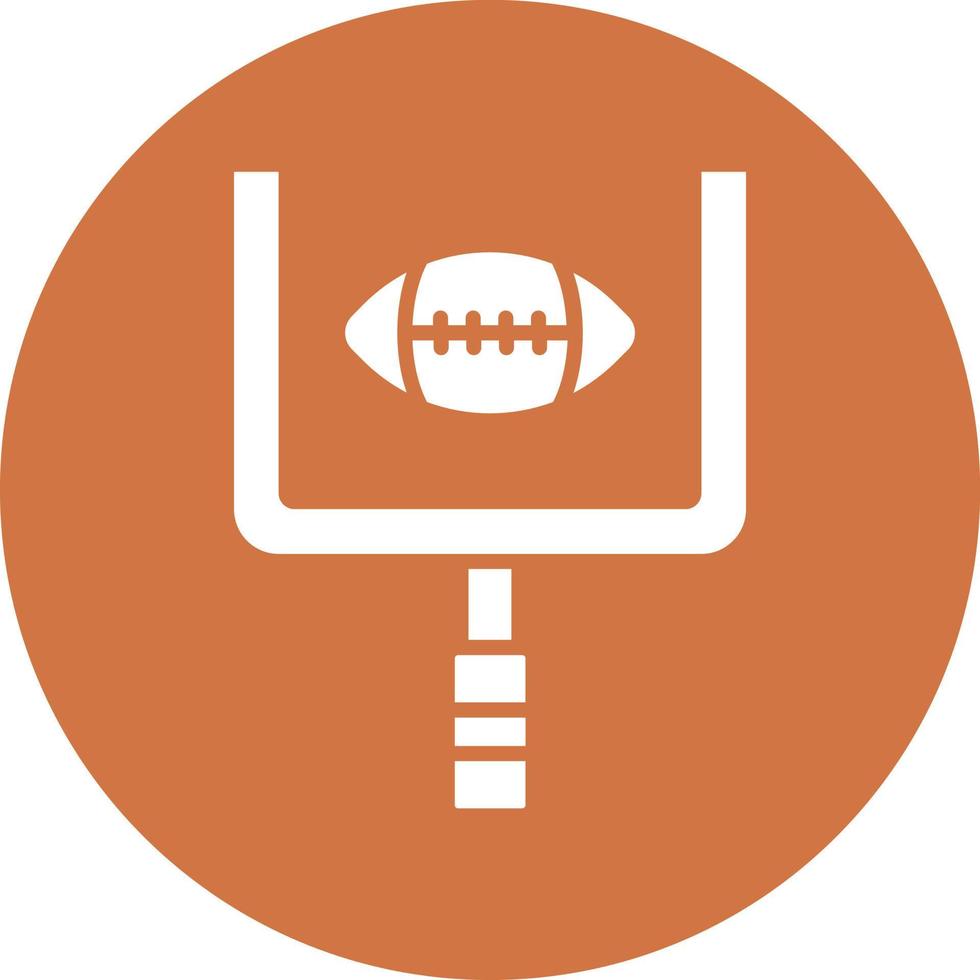 Goal Post Vector Icon Style