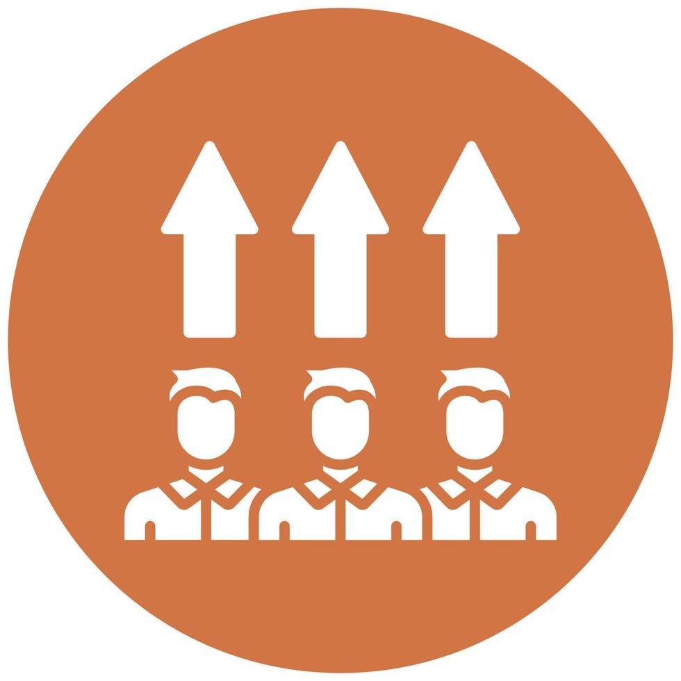 Vector Design Human Resources Vector Icon Style