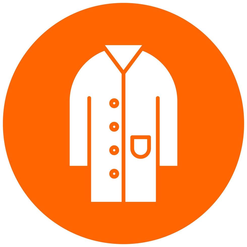 Vector Design Doctor Coat Vector Icon Style