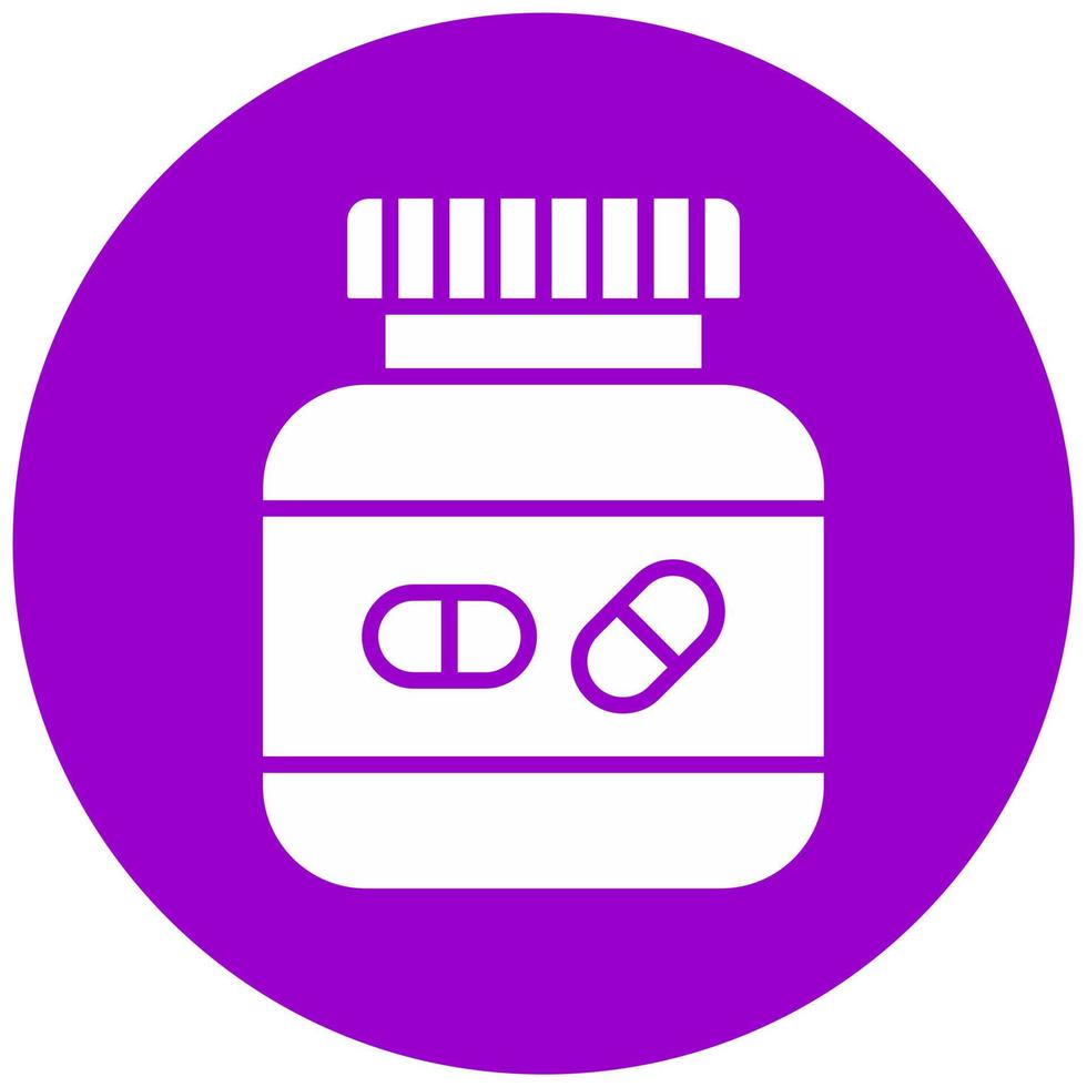 Supplements Vector Icon Style
