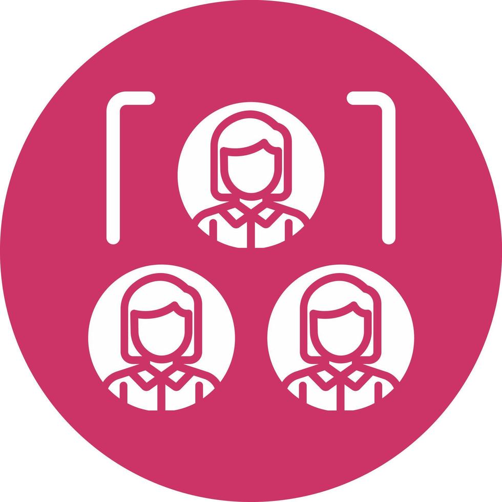 Delegation Of Work Vector Icon Style