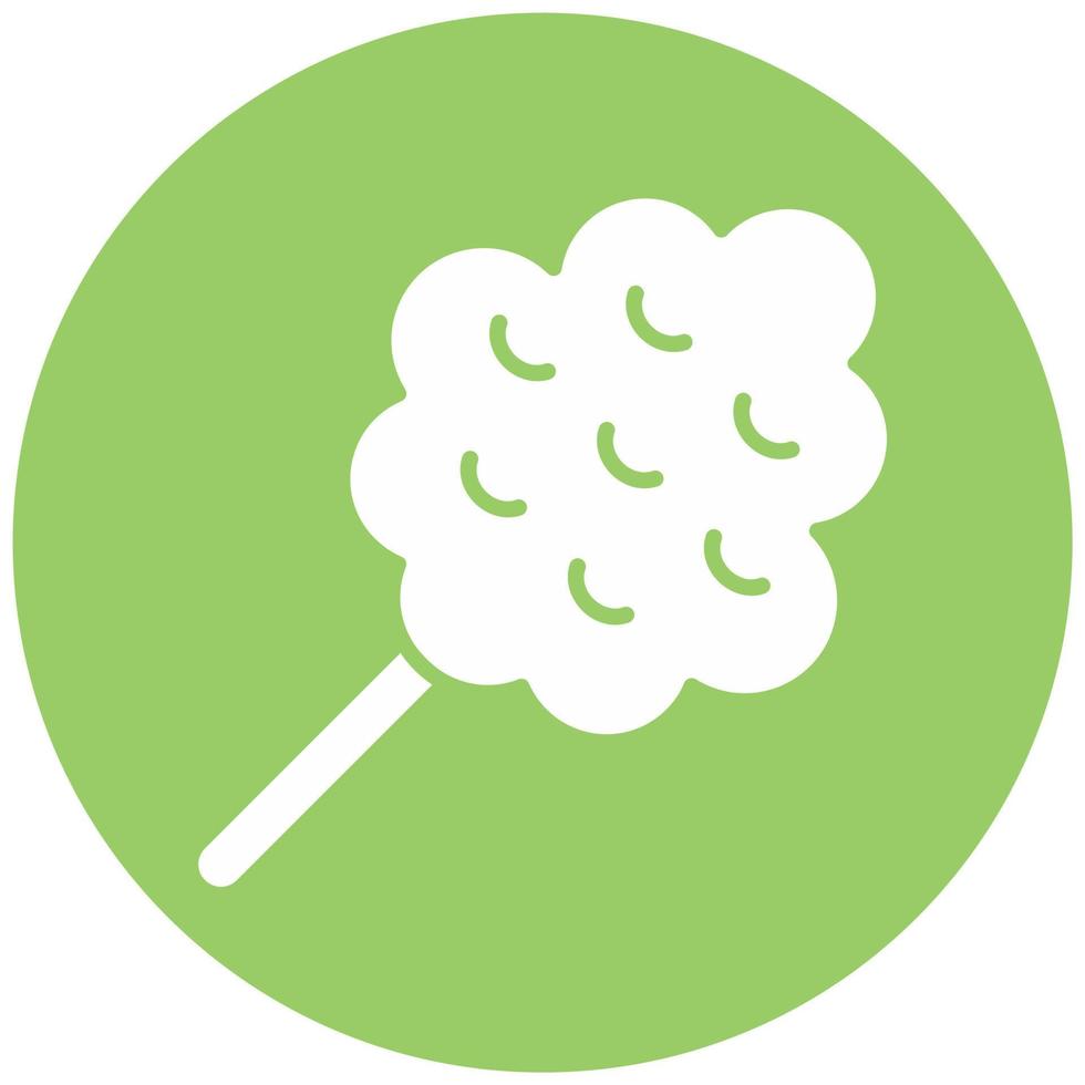 Cotton Candy Vector Icon Style