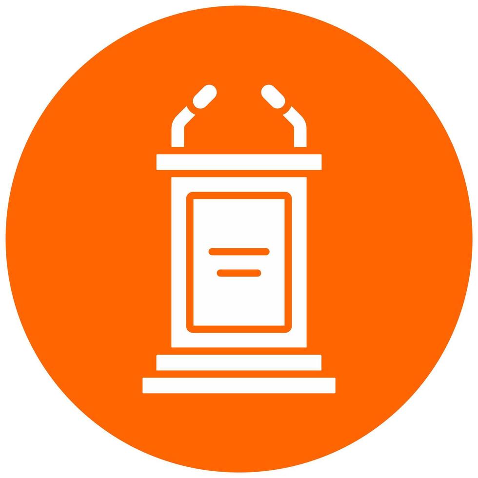 Bully Pulpit Vector Icon Style