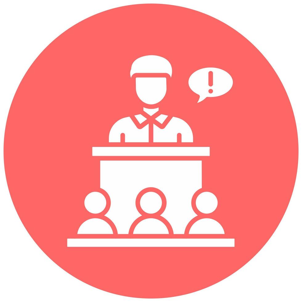 Dictatorship Vector Icon Style