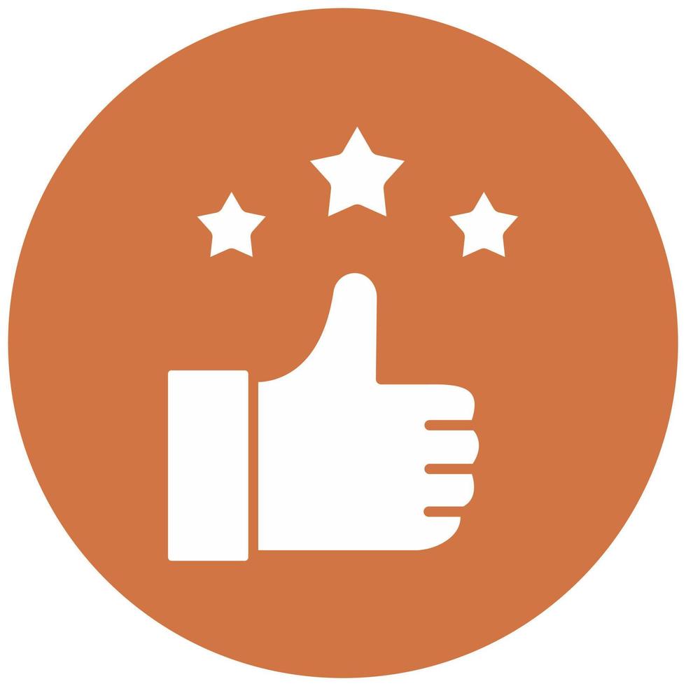 Satisfaction Guarantee Vector Icon Style
