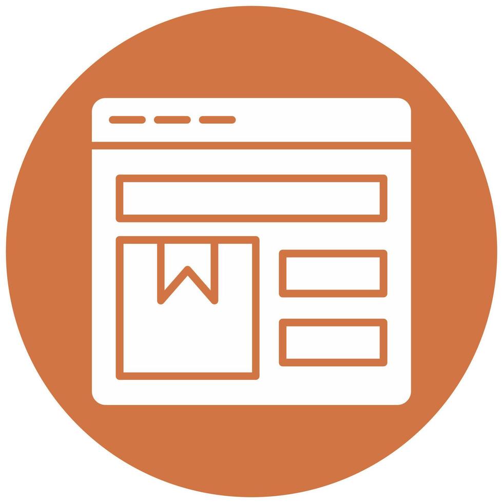 Product Presentation Vector Icon Style