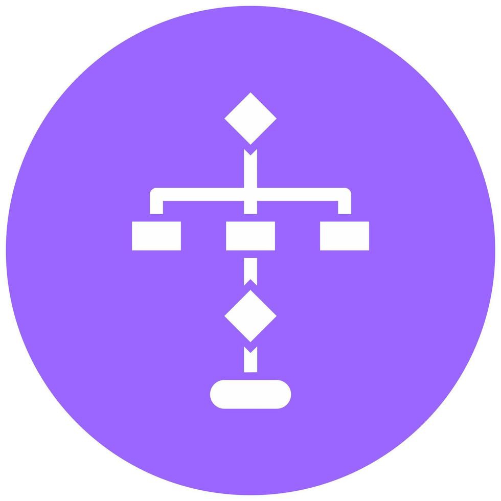 Workflow Vector Icon Style