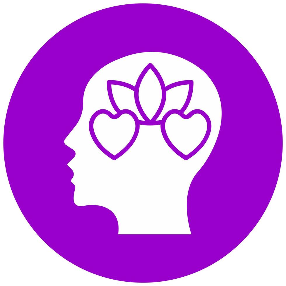Calm Emotion Vector Icon Style