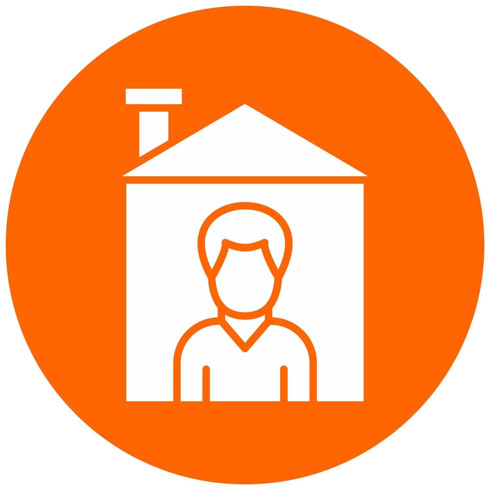 Isolation Vector Icon Style