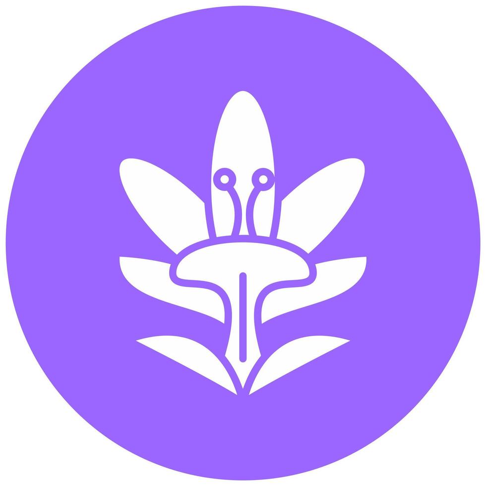 Crocus Vector Icon Style