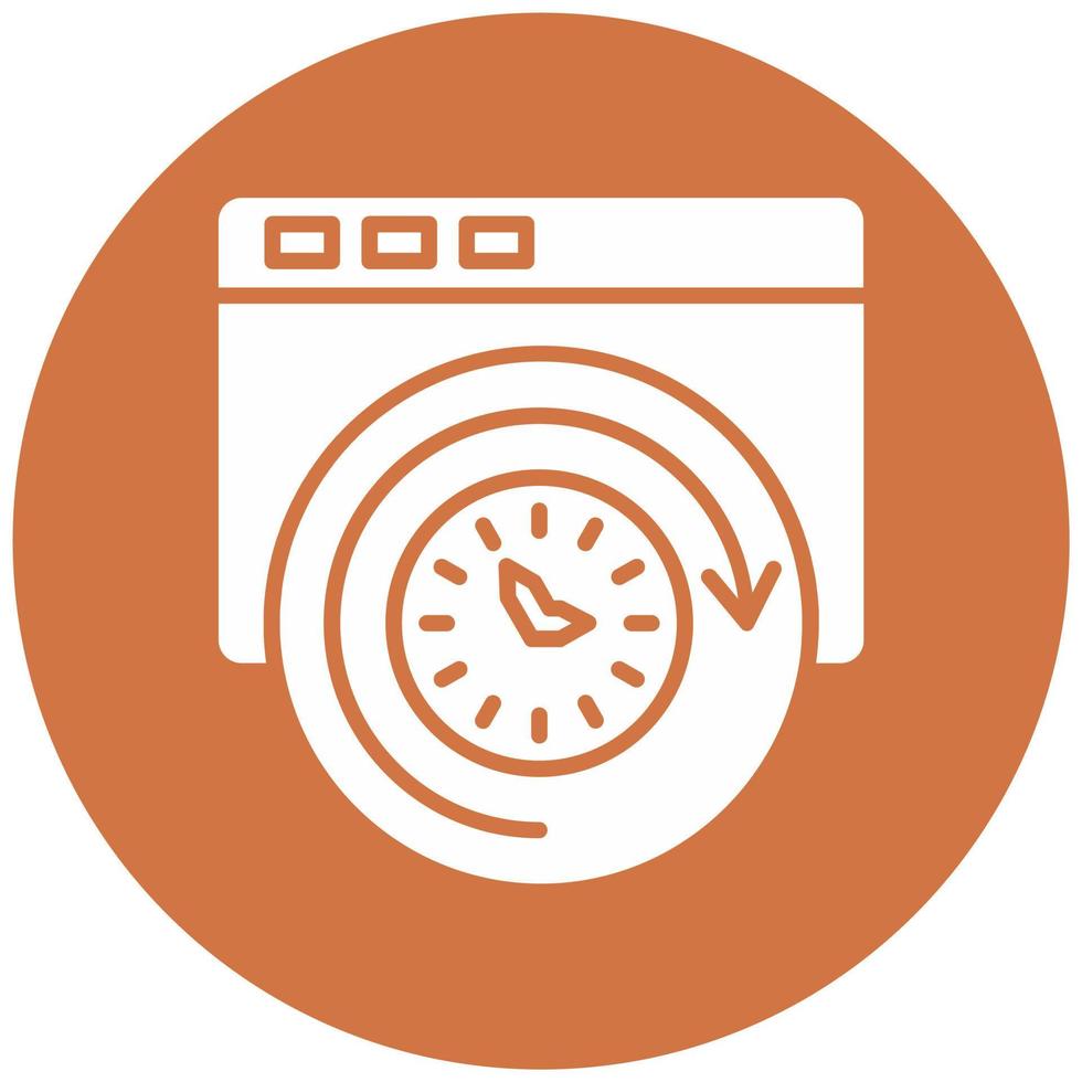 Browsing History Vector Icon Style