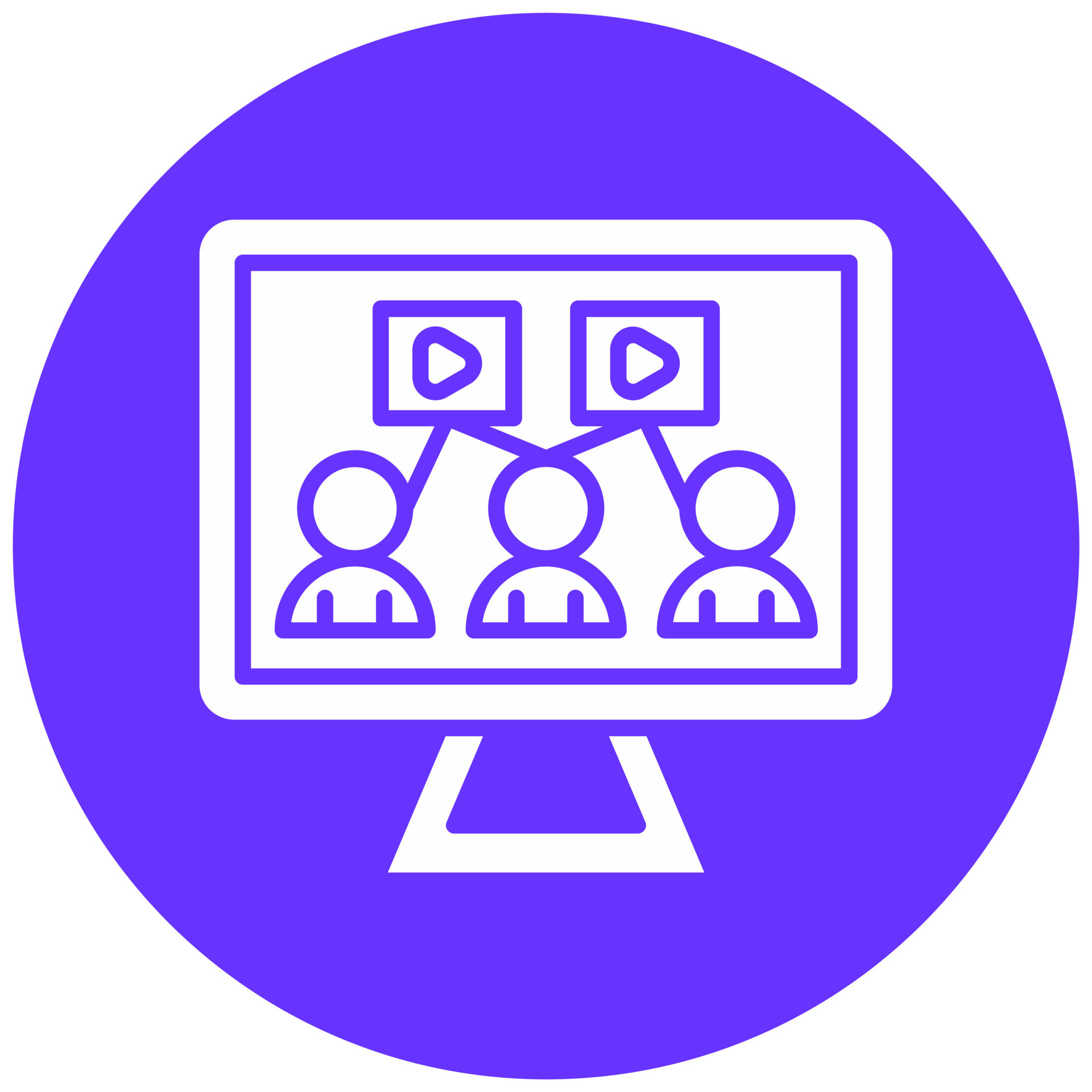 Streaming Community Vector Icon Style 22198857 Vector Art at Vecteezy