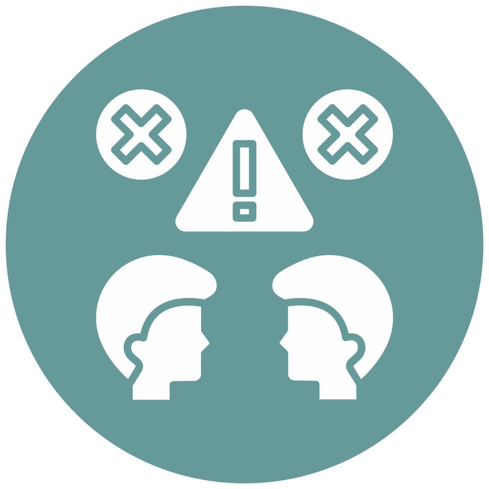 Contact Limit Vector Icon Style