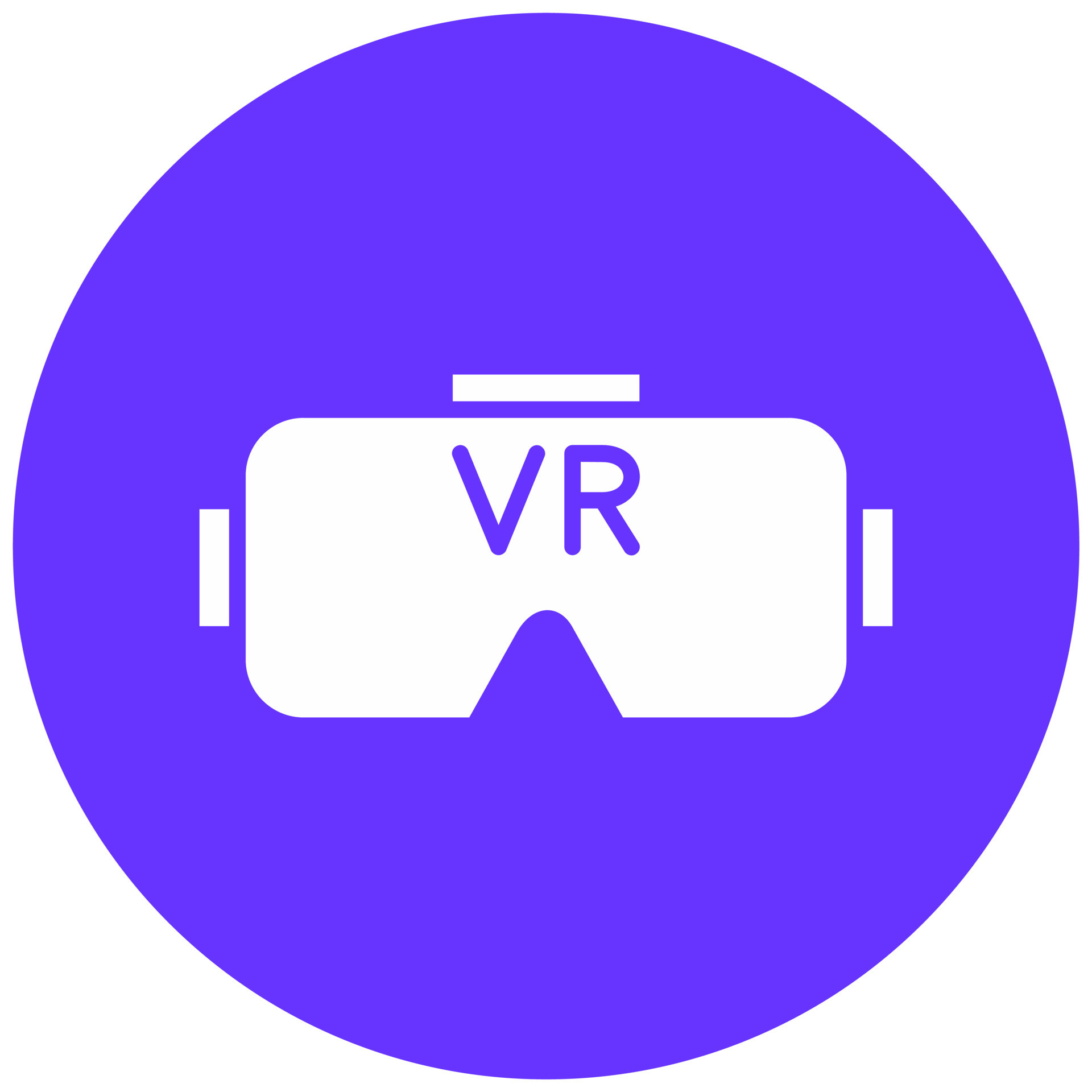 VR Headset Vector Icon Style 22198918 Vector Art at Vecteezy