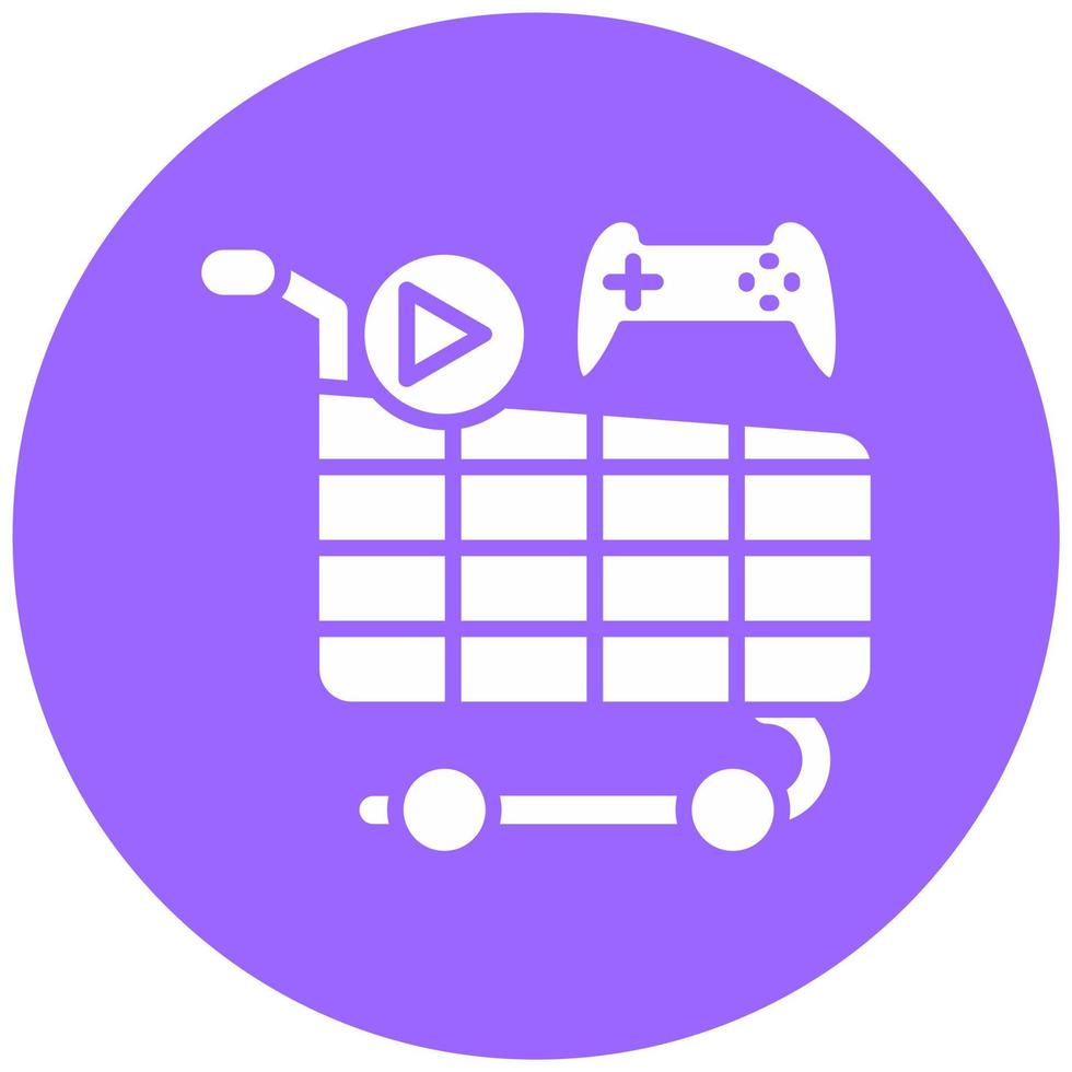 Continue Shopping Vector Icon Style