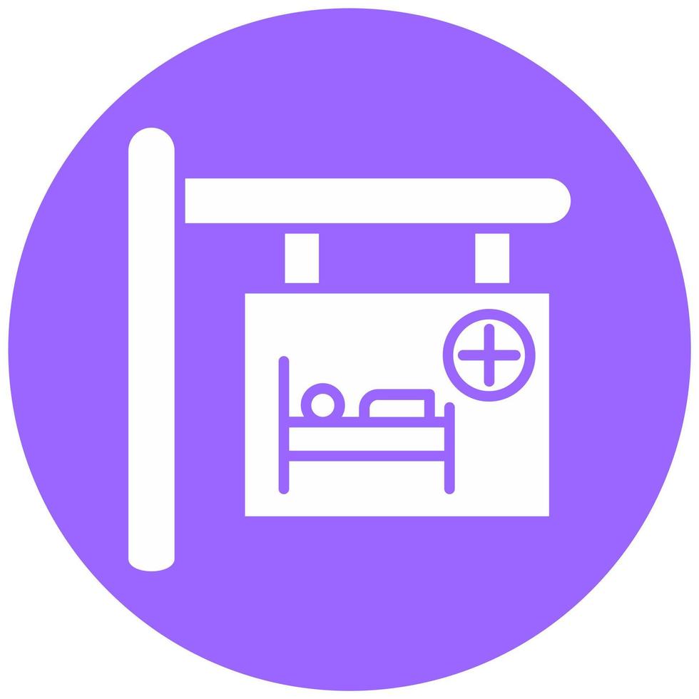 Hotel Capacity Vector Icon Style