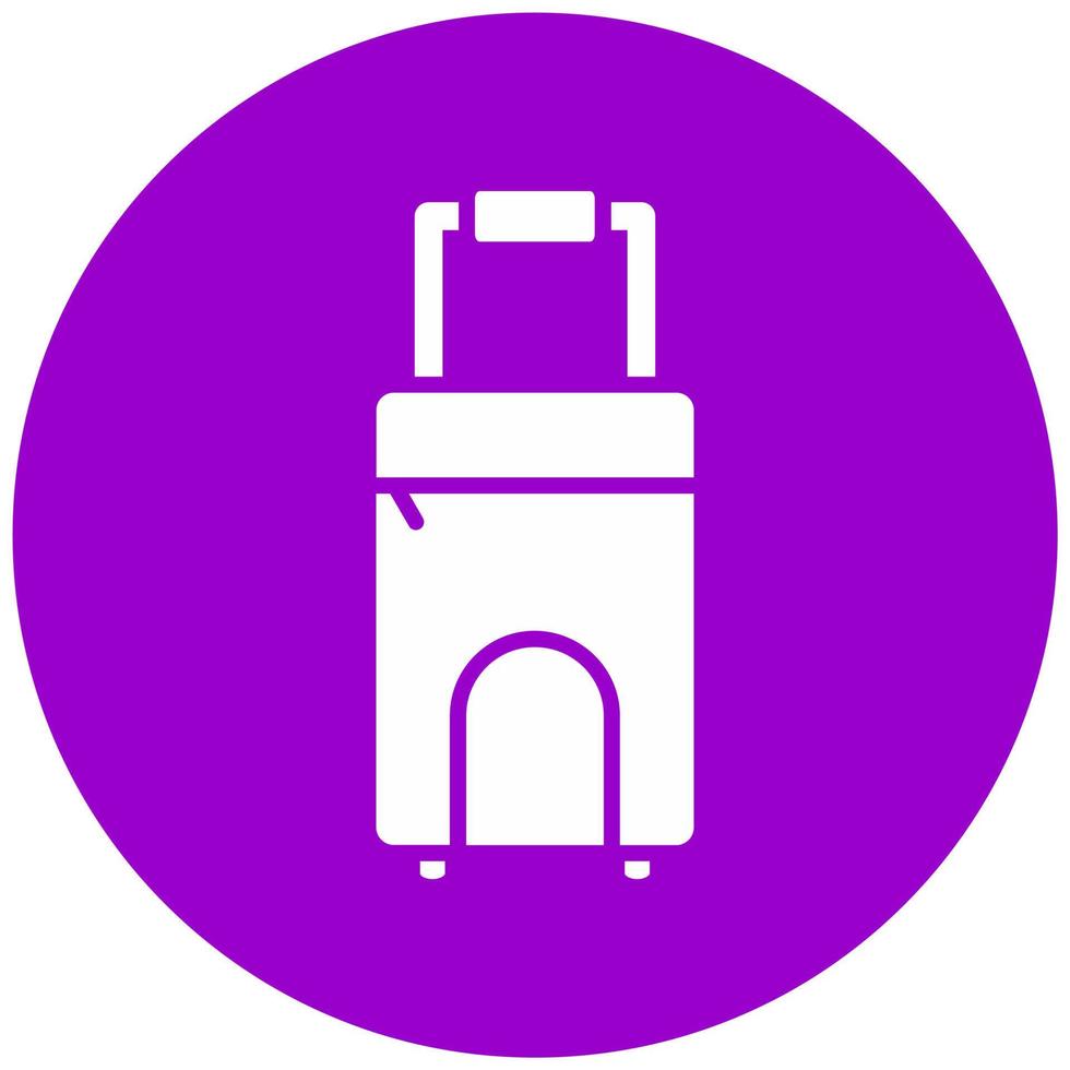 Travel Luggage Vector Icon Style