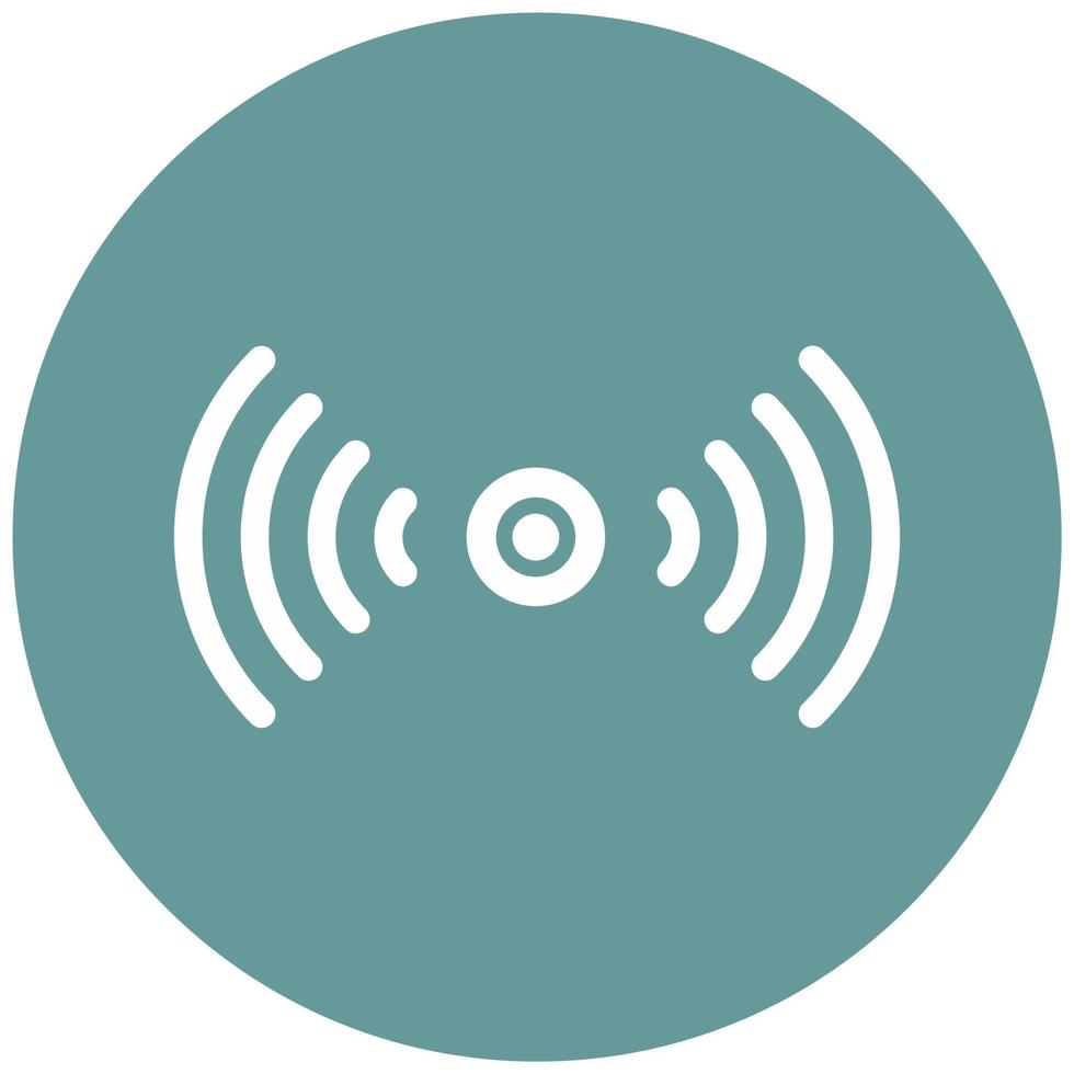 Motion Sensor Vector Icon Style