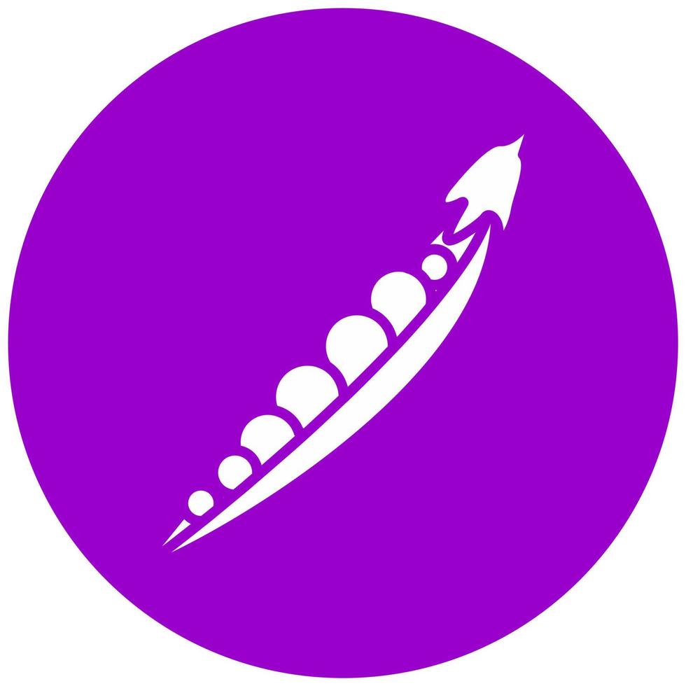 Peas Vector Icon Style