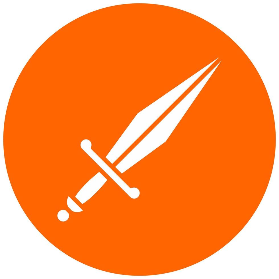 Dagger Vector Icon Style