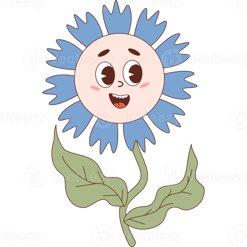 Blue flower power 22199361 PNG