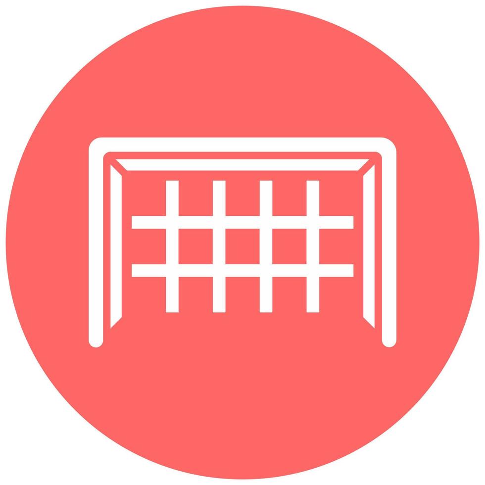 Goal Post Vector Icon Style