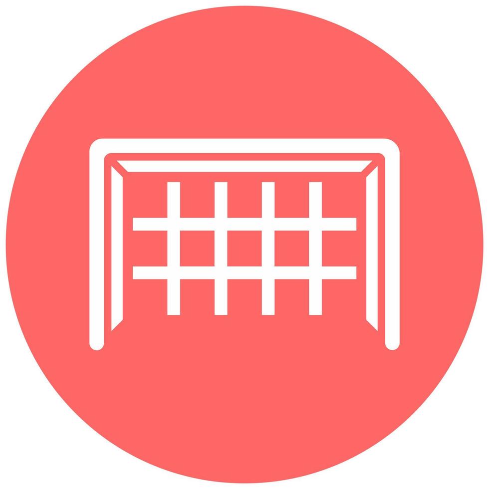 Goal Post Vector Icon Style